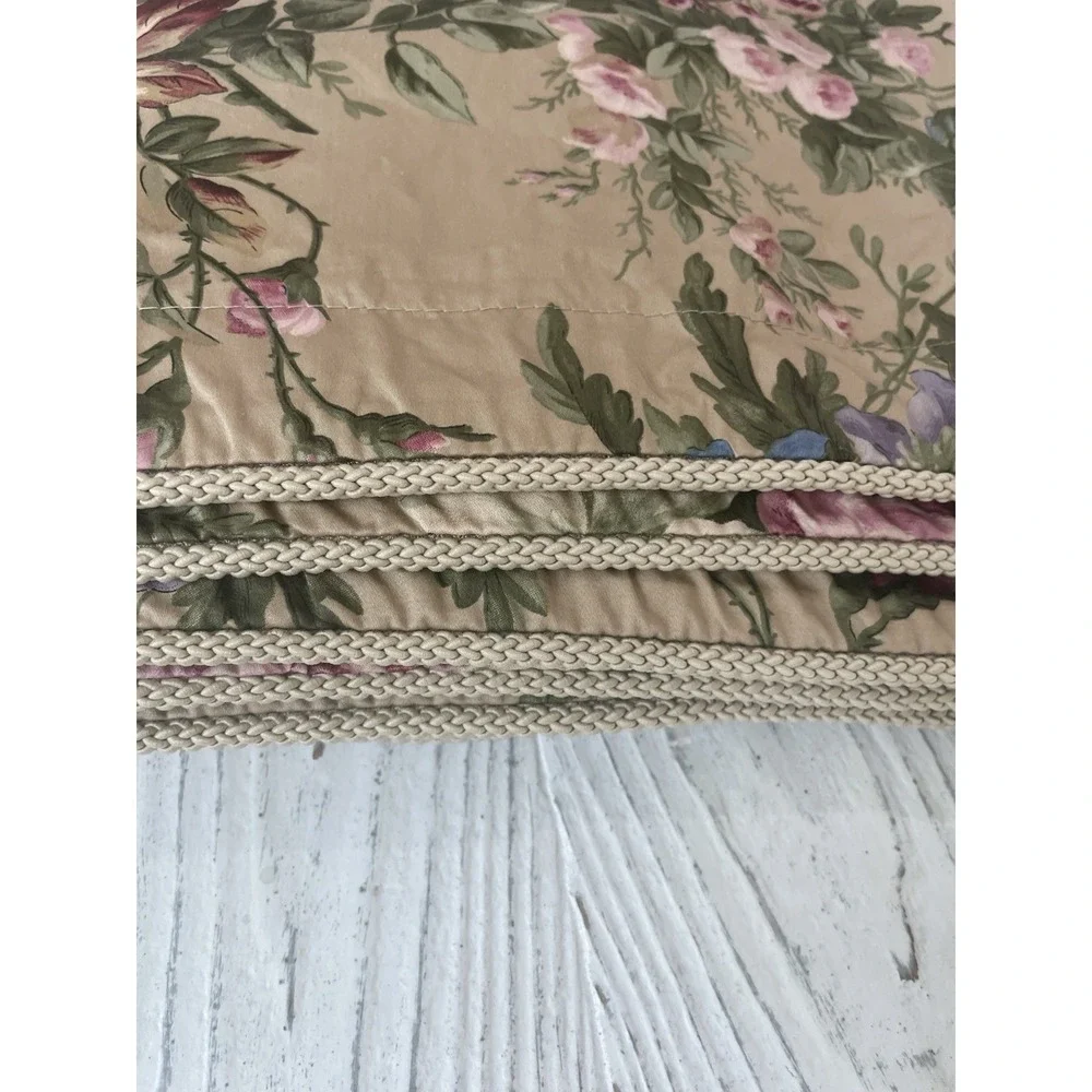 Vintage Ralph Lauren Adriana Romantic Floral Full/Queen Duvet Comforter Cover